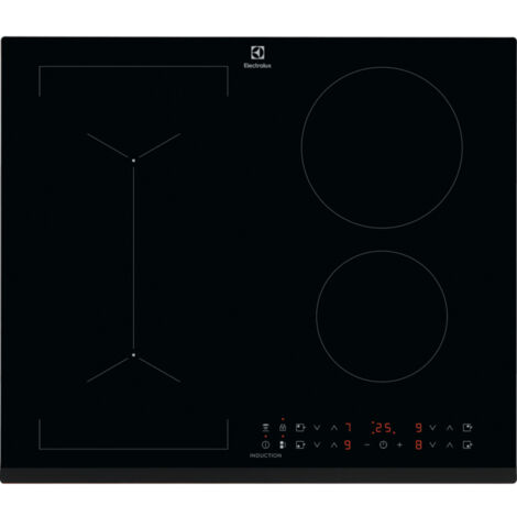 Electrolux liv63431bk nero piano cottura a induzione da incasso da 60 cm a 4 zone