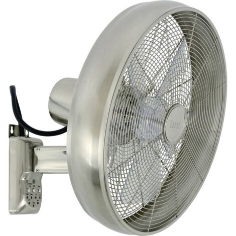 Ventilatore a muro Lucci AIR BC 213126EU cromo 41 cm