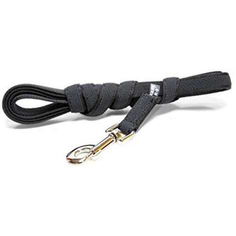 Julius K9 Guinzaglio da Addestramento Nero e Grigio 10 metri (1/4)