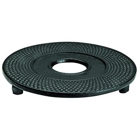 ibili Supporto per Teiera in Ghisa Nera 13x13x7 cm (1/4)