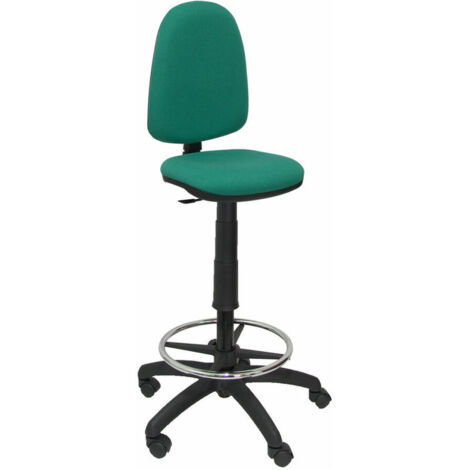 Sgabello Ayna bali Piqueras y Crespo T04CP Verde Smeraldo PVC (1/2)