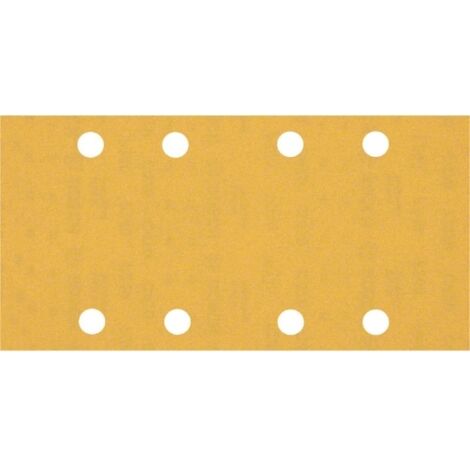 Bosch Professional 50x Expert C470 con 8 fori (per legno duro, vernice  su legno, 93x186 mm, grana 180, accessori per levigatrice orbitale)