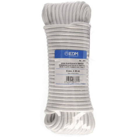 Corda intrecciata EDM 87853 Bianco 20 m