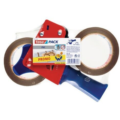 tesa Distributore di nastro da imballaggio 57108-00-01 Marrone Larghezza rotolo (max.): 50 mm Lunghezza rotolo (max.) 6