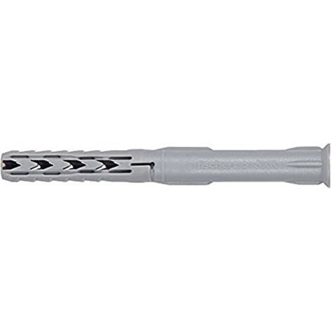 Tasselli allungati fischer nylon grigio 6 mm x 60 mm