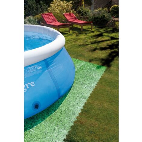 Proteggi fondo piscina imitazione erba Gre