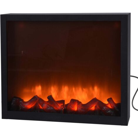 Caminetto a LED 29x10x23cm