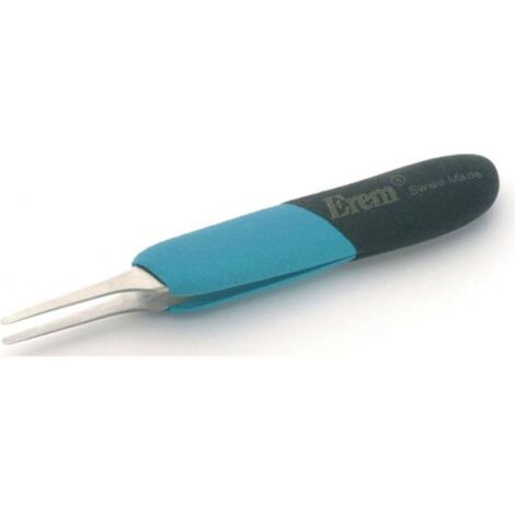 Weller Erem E2ASA pinza precisione nera blu 120 mm