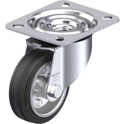 Blickle 280651 LE-VE 80R ruota girevole nera 80 mm
