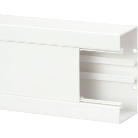 Heidemann 09823 Canalizzazione per impianti elettrici bianco 130x2000x65 mm