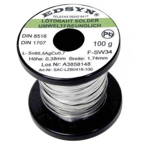 Edsyn SAC-LZB 0418 Filo di saldatura senza piombo 100 g (1/3)