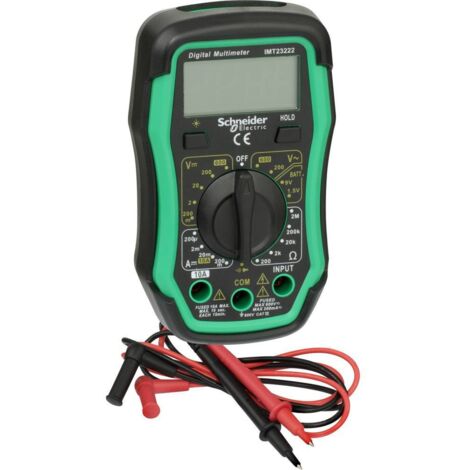 Schneider Electric Multimetro digitale verde preciso e sicuro