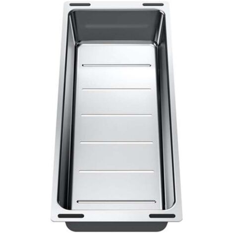 BLANCO 227689 ETAGON Silgranit, Acciaio Inox, 435 x 175 mm