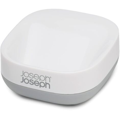 Porta sapone Joseph Joseph Slim Compact grigio bianco plastica