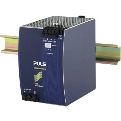 Puls Dimension QS20.241 alimentatore 24V nero