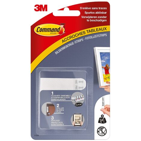 Command 57583 17202 Strisce Appendiquadri Misura S-Bianche, outofPrint