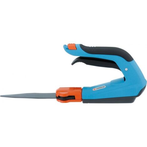 Gardena Comfort forbice per prato turchese nera taglio rotante 360° (1/3)