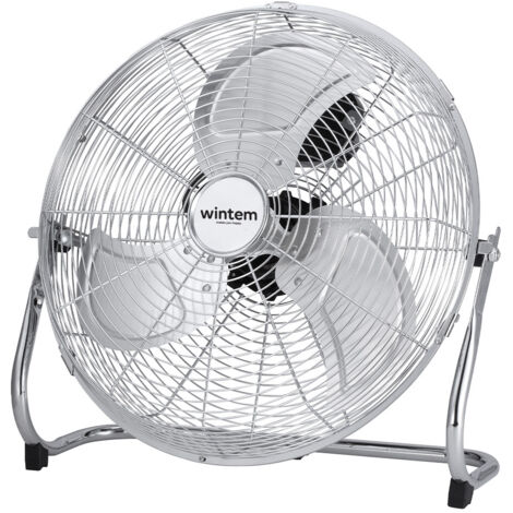 VENTILATORE DA TERRA 40CM CROMO (1/5)