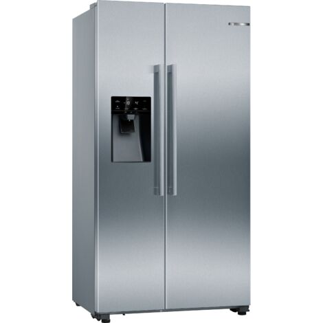 Frigorifero americano Bosch Serie 6 KAD93AIDP in acciaio inossidabile