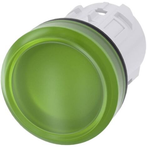 Indicatore luminoso Siemens plastica verde 22 mm 5 pezzi (1/4)