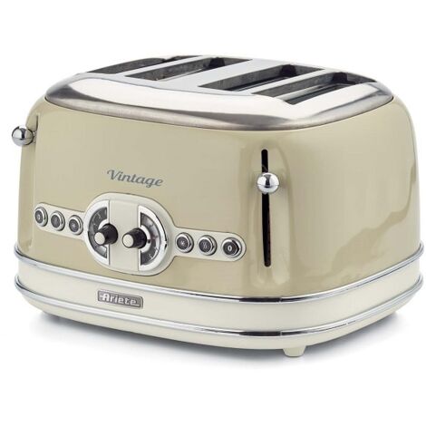 Ariete Tostapane Vintage Beige 4 Fette 1600 W (1/5)