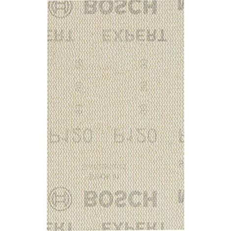 BOSCH EXPERT fogli abrasivi rettangolari per legno e vernice rete M480 - 80X133mm - G120 - 2608900736 (1/4)