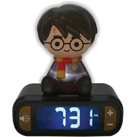 HARRY POTTER - Sveglia digitale - Luce notturna 3D con effetti sonori (1/5)