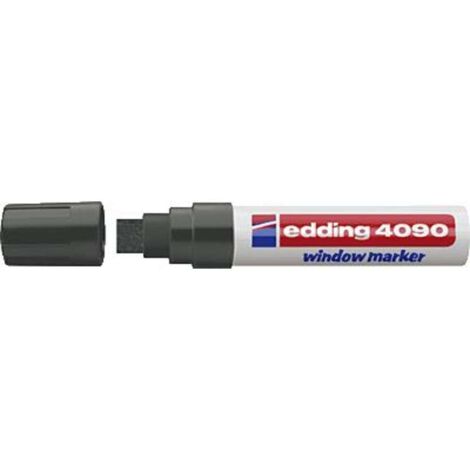 Edding 4090 4-4090001 Marcatore a gesso Nero 4 mm, 15 mm