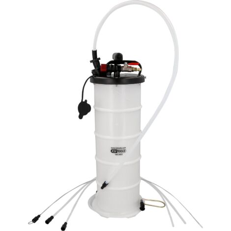 KS Tools 160.0865 Pompa di aspirazione a vuoto da 6,5 litri con 4 sonde incluse