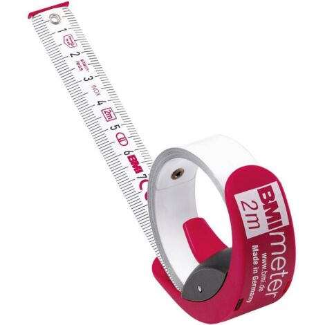 BMI eter 429241011 Metro a nastro 2 m Acciaio inox