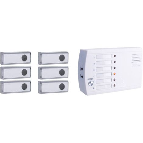 m-e modern-electronics FRS-106.1 Campanello senza fili sistema di chiamata senza fili