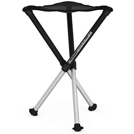 Sgabello Comfort 75 XXL Sgabello de campeggio 3 gambe Nero (1/4)