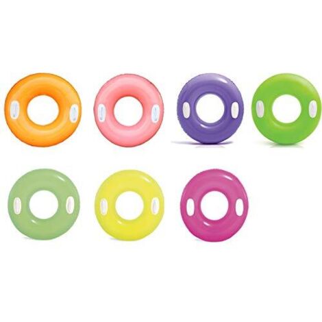 Intex 59258 salvagente ciambella gonfiabile con maniglie mare piscina 76 cm bambino