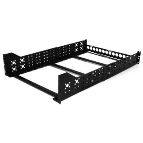 Startech Railing di montaggio universali neri 3U per server (1/5)