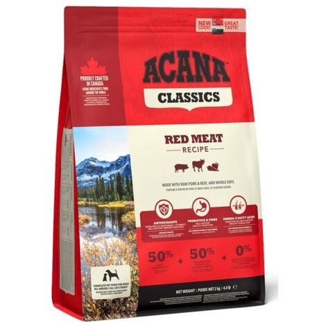 Acana Dog Classic Red Meat - Acana Dog Classic Red Meat - Sacco Da 2 Kg