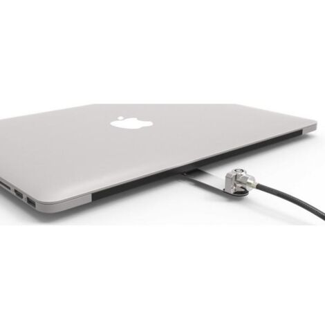 Supporto di sicurezza Maclocks Compulocks BLD01KL in alluminio, compatibile con dispositivi fino a 174 mm di lunghezza, 41 mm di larghezza e 8 mm di spessore, colore Argento (1/4)