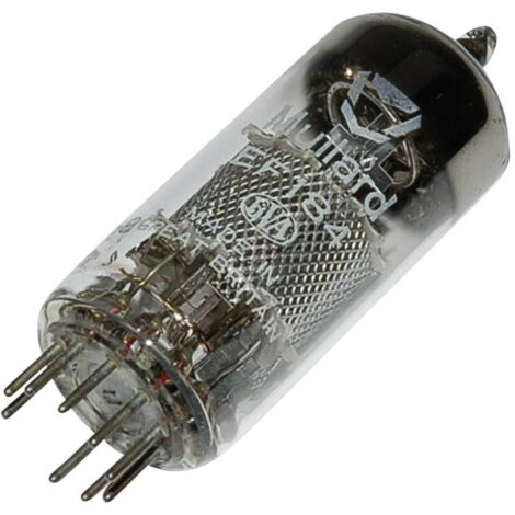 BTB Vertrieb EF 184 = 6 E J 7 Valvola termoionica Pentodo 200 V 10 mA Numero Poli (num): 9 Attacco: Noval Contenuto 1 p