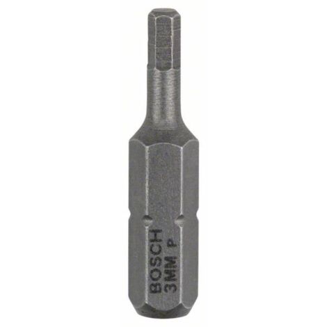 Bosch Accessories Inserto Esagonale 3 mm extra duro C 6.3 3 pz.
