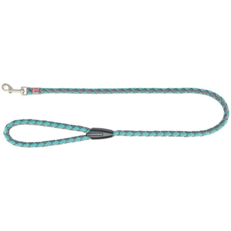 Guinzaglio per Cani Trixie Cavo Grafite Azzurro Chiaro S/M 1 m (1/2)