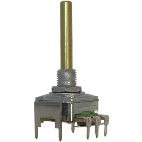 Potentiometer Service RD1601F-40B4-30R6-B1M-601 63250-21400-3011/B1M Potenziometro rotativo 1 giro Mono 0.2 W 1 MΩ 1 pz (1/3)