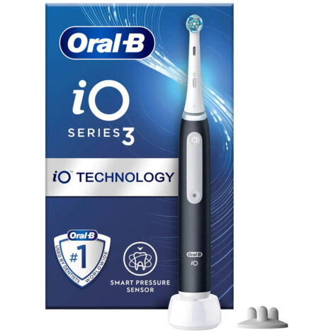 Spazzolino elettrico Oral-B iO 3S Nero/Bianco (1/5)