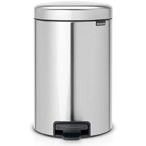 Brabantia Pedal Bin Newicon Pattumiera a Pedale 12 Litri Inox Satinato FPP (1/5)
