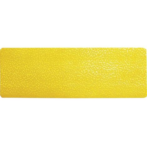 Durable 170304 - Segnaletica da Pavimento Forma a Striscia, Confezione da 10 Pezzi, Giallo (1/5)