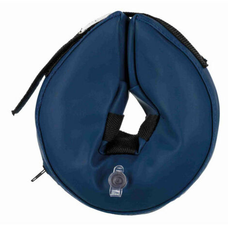Collare di protezione gonfiabile blu: XXS