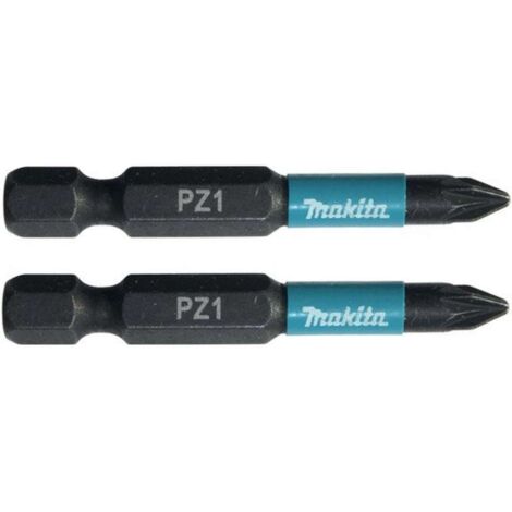 Makita B-63747, punta per cacciavite in 2 parti, lunghezza 50 mm, ideale per l'avvitamento, alta precisione e resistenza (1/2)