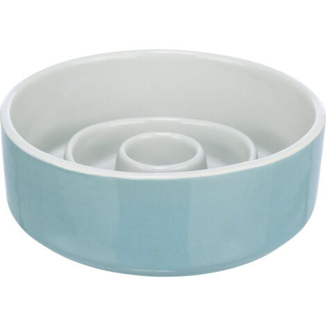 Ciotola per cani Trixie Slow Feeding Azzurro Grigio Ø 17 cm 900 ml (1/5)