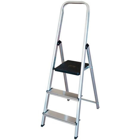 Scala domestica in alluminio a 3 gradini edm (1/2)