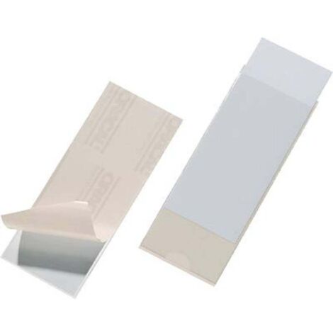 Durable Custodia a tasca autoadesiva POCKETFIX - 8075 (L x A) 150 mm x 60 mm Trasparente 10 pz. 807519 (1/4)