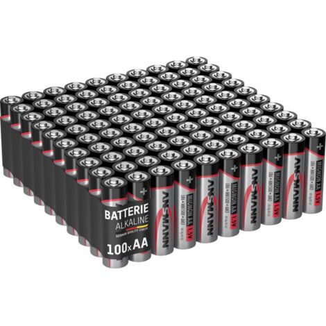 Ansmann Mignon AA LR6 100er Box Batteria Stilo (AA) Alcalina/manganese 1.5 V 100 pz.
