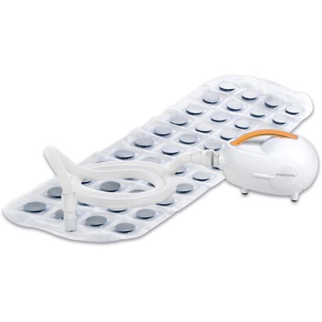 medisana MBH Massaggiatore a bolle d'aria, Vasca da bagno con tappetino a bolle d'aria, Tappetino idromassaggio, Incl. dispenser di aromi, 3 livelli di intensità, Funzione timer